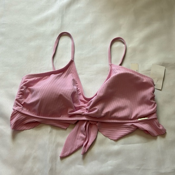 Wallflower Other - Wallflower Tie Front Top Pink Women Size XL